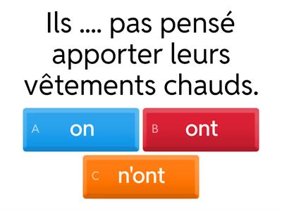 on-ont-on n' grammaire