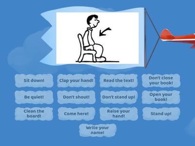 Angol utasítások 4.o