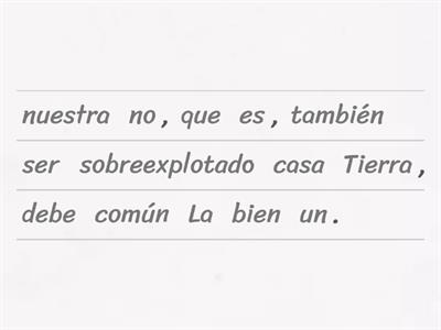 OBJETIVO 6: Espiritualidad Ecológica (Reflexión Ecológica)