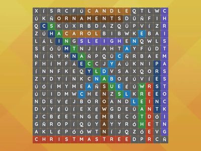 Christmas vocabulary