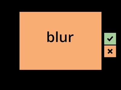 R-Controlled Vowels - Single-Syllable