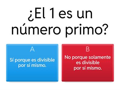 NÚMEROS PRIMOS