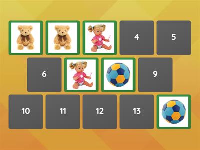  TOYS memory game