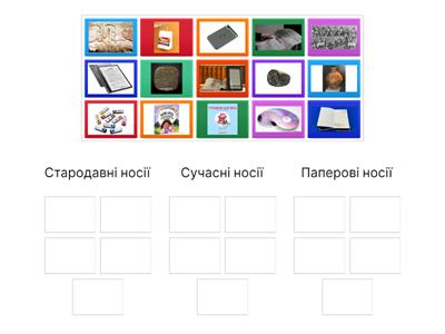 4 клас  Носії інформації