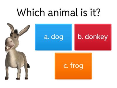 Animals/Prepositions Quiz