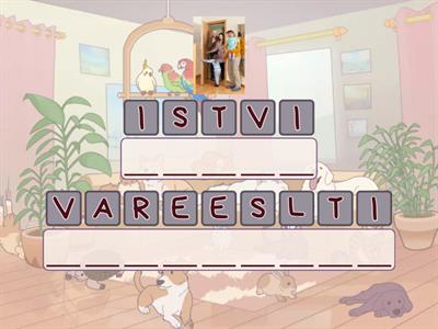 BEGINNERS II_VOCABULARY - ANAGRAM