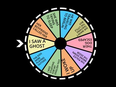 FINISH THE SENTENCE (with when and while)