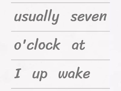 Adverbs of frequency Present Simple