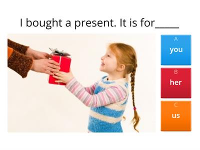 Object and subject pronouns