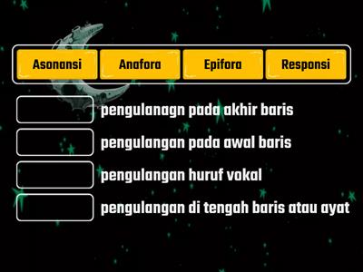 Padankan gaya bahasa tersebut dengan maksud yang betul dan tepat.