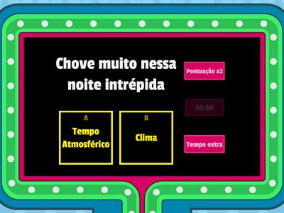 Clima e Tempo Atmosférico 