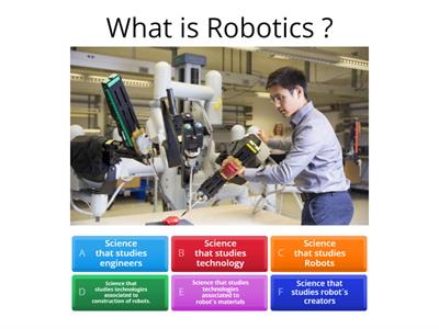 Robotics Quiz - Year 8 - Class 6