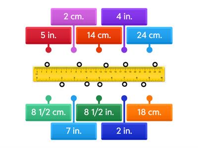 Match the Measurement (Customary & Metric)