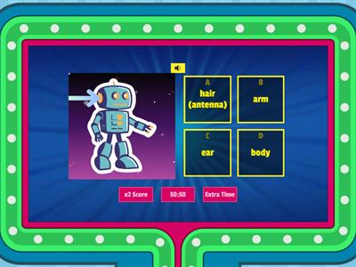 Robot body parts (The Space Adventure)