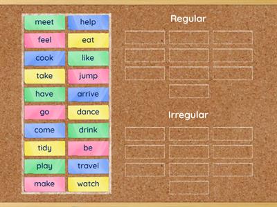 Go Getter 2 Unit 6.3 Regular or Irregular