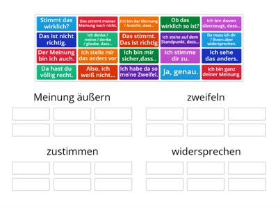 B 2.3 JuKu  L. 6 Redemittel Meinung äußern-zweifeln-zustimmen-widesprechen