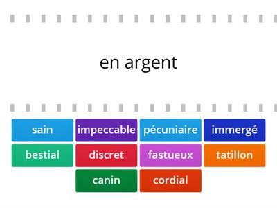 L'adjectif: révision module C