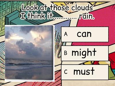 Modals of deduction - must, can't, may/might