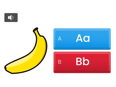 Letters A and B