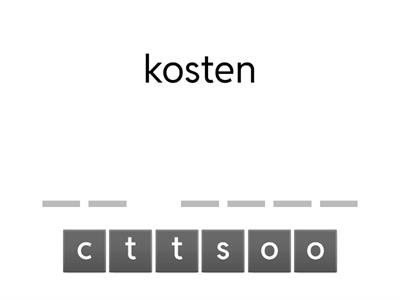 Engels Vocabulary 1.6