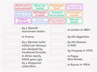 Passive Voice Trivia