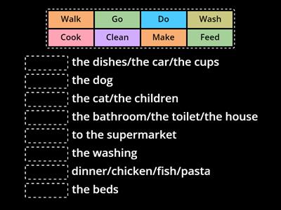 Roadmap A1 |6B| Jobs around the house (5)