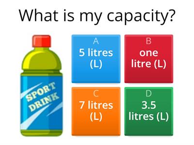 Capacity Quiz