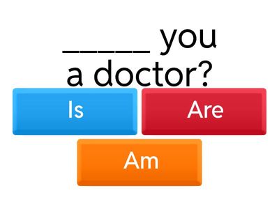 TO BE - INTERROGATIVA