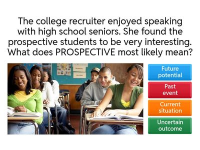 Vocabulary Inference Quiz