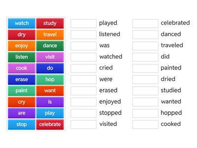 Regular verbs - Simple Past