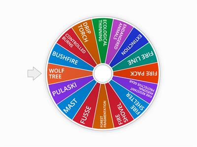 SPINING WHEEL FORESTRY UNITS 10 & 11