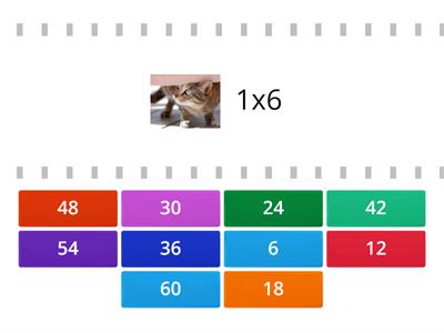 TANAK Matematika 6-os szorzó