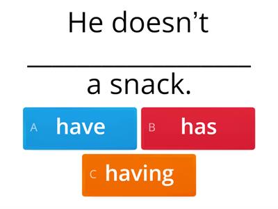 English 2º Unit 5 Grammar