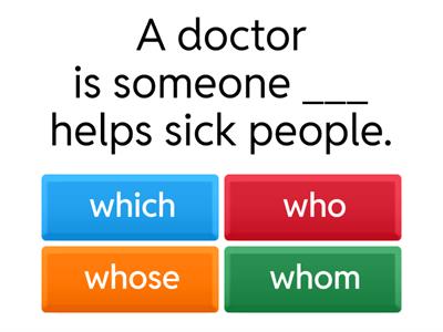 Relative defining clauses