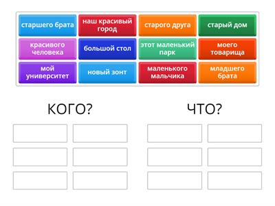 ПАДЕЖ 4. Я вижу ...