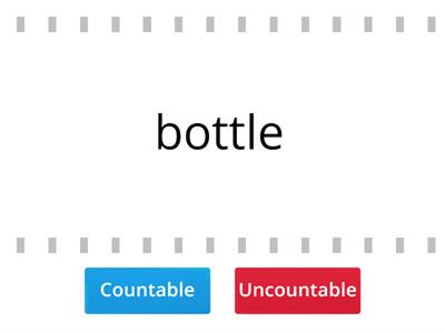 Countable/Uncountable