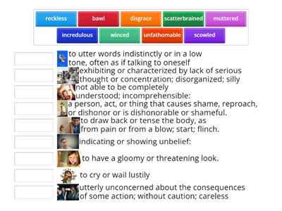 The Outsiders Chapter 1 and 2 Vocabulary