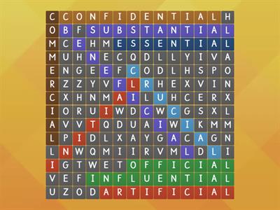 Year 5: Spelling List 8