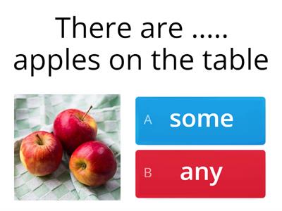 There is/There are (some,any)