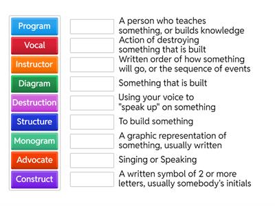 Lesson 30 Word Meaning