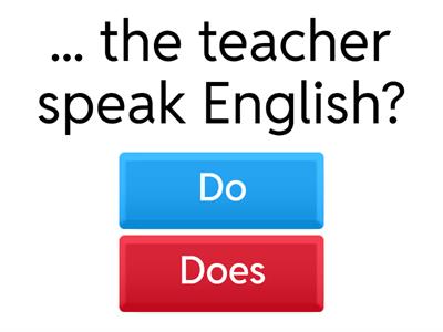 Questions Do/Does ✏️