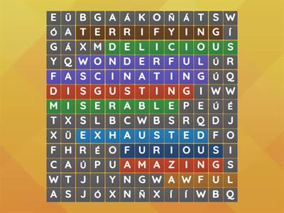 Extreme adjectives. English Plus 3