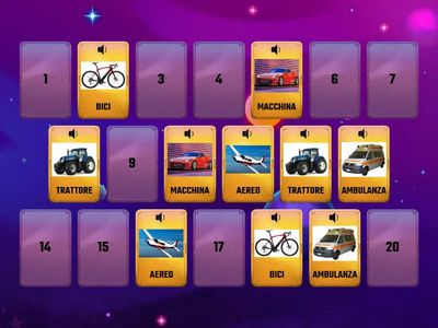 memory mezzi di trasporto