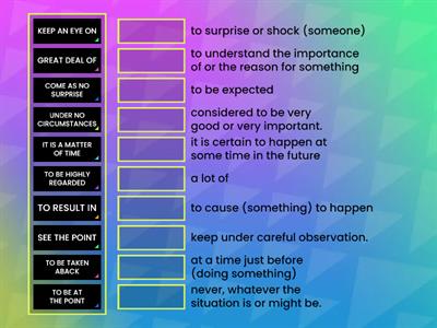 CAE expressions match up