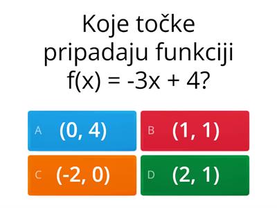 Linearna funkcija2