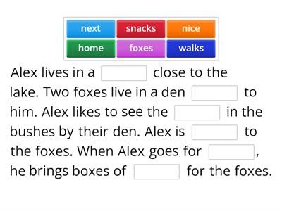 UFLI Lesson 63: -es Two Foxes 