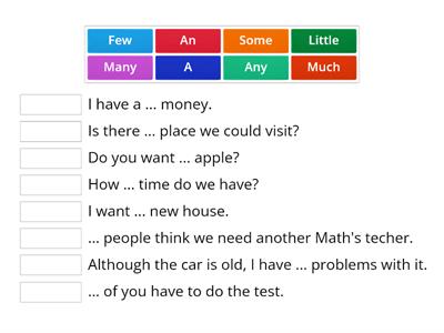 QUANTIFIERS 