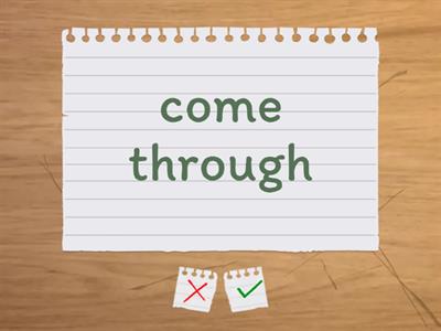 Aj-frázová slovesa 1B