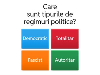Regimuri politice în secolul al XX-lea