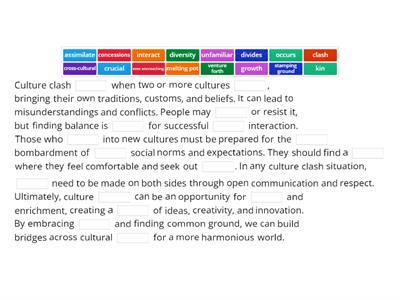 Headway Advanced Culture clash